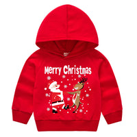 Load image into Gallery viewer, Baby Kid Girls Boys Letters Cartoon Print Christmas Hoodies Sweatshirts Wholesale 23112802
