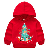 Load image into Gallery viewer, Baby Kid Girls Boys Letters Cartoon Print Christmas Hoodies Sweatshirts Wholesale 23112802
