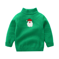 Load image into Gallery viewer, Baby Kid Girls Boys Solid Color Cartoon Christmas Sweaters Wholesale 23112803
