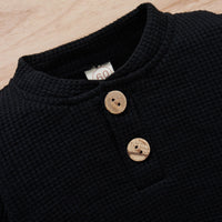 Load image into Gallery viewer, 2 Pieces Set Baby Kid Girls Boys Solid Color Rompers And Pants Wholesale 23113008
