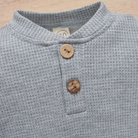 Load image into Gallery viewer, 2 Pieces Set Baby Kid Girls Boys Solid Color Rompers And Pants Wholesale 23113008
