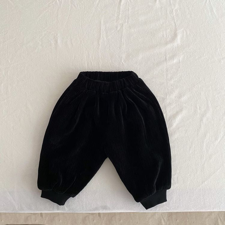 Baby Kid Girls Boys Solid Color Pants Wholesale 23113009
