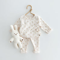 Load image into Gallery viewer, 2 Pieces Set Baby Kid Girls Flower Print Tops And Pants Wholesale 231130100
