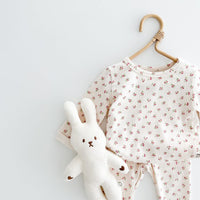 Load image into Gallery viewer, 2 Pieces Set Baby Kid Girls Flower Print Tops And Pants Wholesale 231130100
