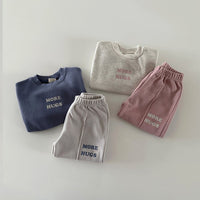 Load image into Gallery viewer, 2 Pieces Set Baby Kid Girls Boys Letters Tops And Pants Wholesale 231130106
