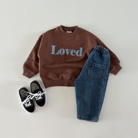 Load image into Gallery viewer, Baby Kid Girls Boys Letters Tops Wholesale 231130107
