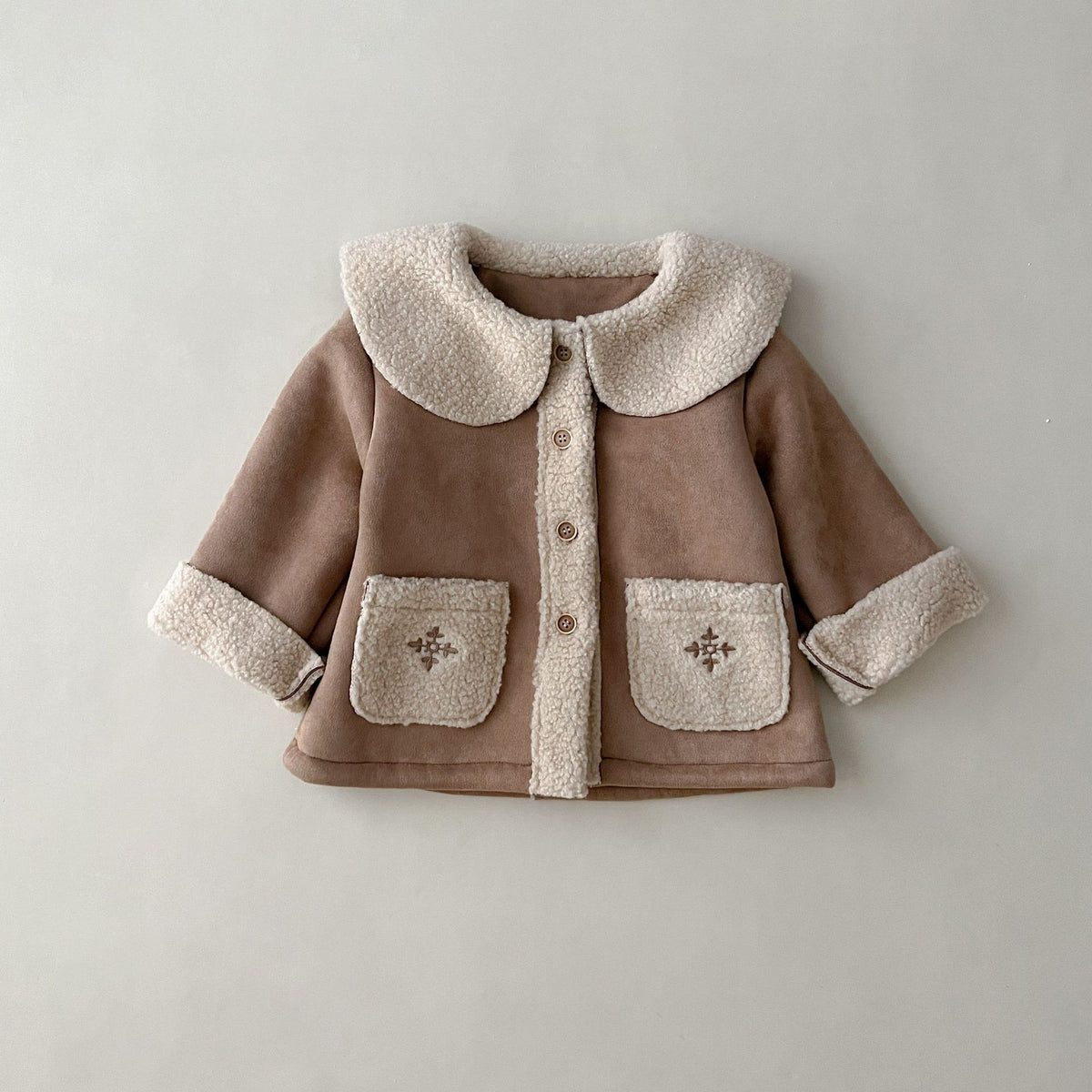 Baby Kid Girls Solid Color Jackets Outwears Wholesale 231130109