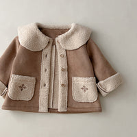 Load image into Gallery viewer, Baby Kid Girls Solid Color Jackets Outwears Wholesale 231130109
