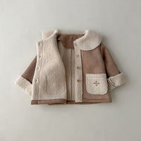 Load image into Gallery viewer, Baby Kid Girls Solid Color Jackets Outwears Wholesale 231130109

