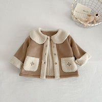 Load image into Gallery viewer, Baby Kid Girls Solid Color Jackets Outwears Wholesale 231130109
