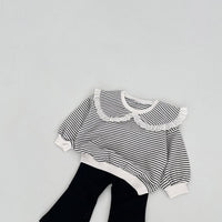 Load image into Gallery viewer, Baby Kid Girls Striped Tops Wholesale 231130124
