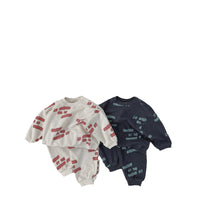 Load image into Gallery viewer, 2 Pieces Set Baby Kid Girls Boys Letters Tops And Pants Wholesale 231130126
