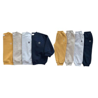 Load image into Gallery viewer, 2 Pieces Set Baby Kid Boys Solid Color Tops And Pants Wholesale 231130133
