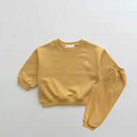 Load image into Gallery viewer, 2 Pieces Set Baby Kid Boys Solid Color Tops And Pants Wholesale 231130133
