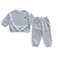 Load image into Gallery viewer, 2 Pieces Set Baby Kid Boys Solid Color Tops And Pants Wholesale 231130133
