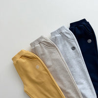 Load image into Gallery viewer, 2 Pieces Set Baby Kid Boys Solid Color Tops And Pants Wholesale 231130133
