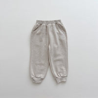 Load image into Gallery viewer, 2 Pieces Set Baby Kid Boys Solid Color Tops And Pants Wholesale 231130133
