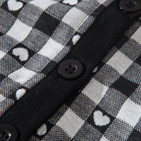 Load image into Gallery viewer, 2 Pieces Set Baby Kid Girls Love heart Print Cardigan And Skirts Wholesale 231130136
