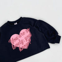 Load image into Gallery viewer, Baby Kid Girls Letters Love heart Tops Wholesale 231130137
