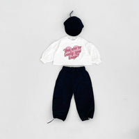 Load image into Gallery viewer, Baby Kid Girls Letters Love heart Tops Wholesale 231130137
