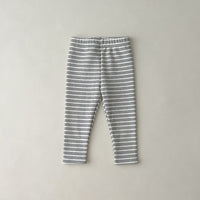Load image into Gallery viewer, Baby Kid Girls Solid Color Striped Pants Wholesale 231130142
