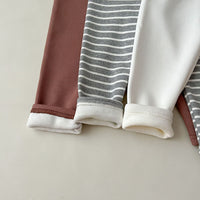 Load image into Gallery viewer, Baby Kid Girls Solid Color Striped Pants Wholesale 231130142
