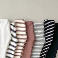 Load image into Gallery viewer, Baby Kid Girls Solid Color Striped Pants Wholesale 231130142
