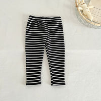 Load image into Gallery viewer, Baby Kid Girls Solid Color Striped Pants Wholesale 231130142
