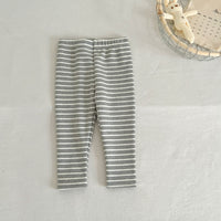 Load image into Gallery viewer, Baby Kid Girls Solid Color Striped Pants Wholesale 231130142
