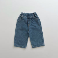 Load image into Gallery viewer, Baby Kid Girls Boys Solid Color Jeans Wholesale 231130148
