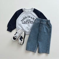 Load image into Gallery viewer, Baby Kid Girls Boys Solid Color Jeans Wholesale 231130148
