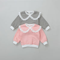 Load image into Gallery viewer, Baby Kid Girls Striped Tops Wholesale 231130149
