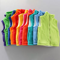 Load image into Gallery viewer, Kid Girls Boys Solid Color Vests Waistcoats Wholesale 23113015
