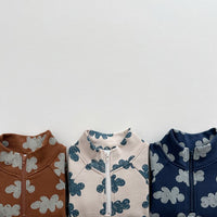 Load image into Gallery viewer, 2 Pieces Set Baby Kid Boys Flower Print Tops And Pants Wholesale 231130152
