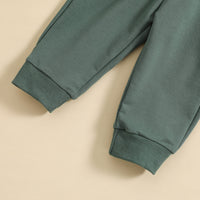 Load image into Gallery viewer, 2 Pieces Set Baby Kid Boys Solid Color Tops And Pants Wholesale 231130153
