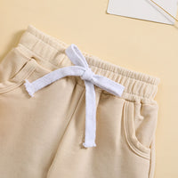 Load image into Gallery viewer, 2 Pieces Set Baby Kid Boys Solid Color Tops And Pants Wholesale 231130153
