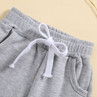 Load image into Gallery viewer, 2 Pieces Set Baby Kid Boys Solid Color Tops And Pants Wholesale 231130153
