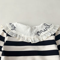 Load image into Gallery viewer, Baby Kid Girls Striped Fruit Tops Wholesale 231130154
