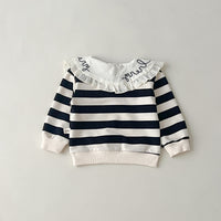Load image into Gallery viewer, Baby Kid Girls Striped Fruit Tops Wholesale 231130154
