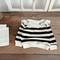 Load image into Gallery viewer, Baby Kid Girls Striped Fruit Tops Wholesale 231130154
