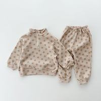 Load image into Gallery viewer, 2 Pieces Set Baby Kid Girls Flower Print Tops And Pants Wholesale 231130155
