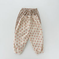 Load image into Gallery viewer, 2 Pieces Set Baby Kid Girls Flower Print Tops And Pants Wholesale 231130155
