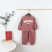 Load image into Gallery viewer, 2 Pieces Set Baby Kid Girls Letters Tops And Pants Wholesale 231130157
