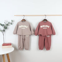 Load image into Gallery viewer, 2 Pieces Set Baby Kid Girls Letters Tops And Pants Wholesale 231130157
