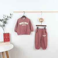 Load image into Gallery viewer, 2 Pieces Set Baby Kid Girls Letters Tops And Pants Wholesale 231130157
