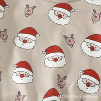 Load image into Gallery viewer, 2 Pieces Set Baby Kid Girls Christmas Cartoon Print Tops And Pants Wholesale 231130173
