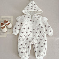 Load image into Gallery viewer, Baby Kid Girls Flower Print Jumpsuits Wholesale 231130176
