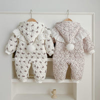 Load image into Gallery viewer, Baby Kid Girls Flower Print Jumpsuits Wholesale 231130176
