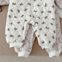 Load image into Gallery viewer, Baby Kid Girls Flower Print Jumpsuits Wholesale 231130176
