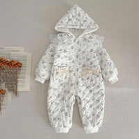 Load image into Gallery viewer, Baby Kid Girls Flower Print Jumpsuits Wholesale 231130179
